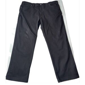 Duluth Trading Double Flex Ballroom Pants Men’s 44x30 Black Work Pants
